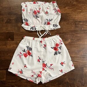 Floral Two Piece Set